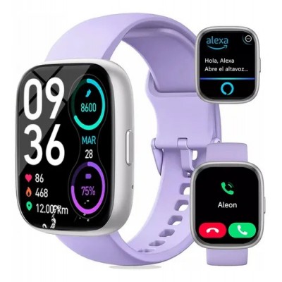 Smartwatch 1.83'' Reloj Inteligente Bluetooth Llamada Alexa