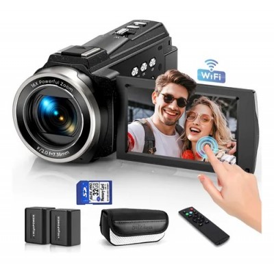 Videocámara Digital 4k/60fps 48 Mp Visión Nocturna Wifi +32g