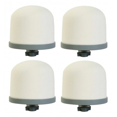 Filtro De Agua De Cúpula De Cerámica De Repuesto 4pcs Color Blanco